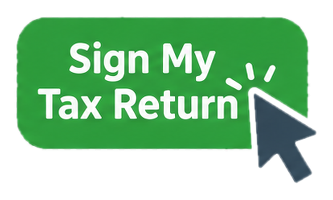 Sign tax return