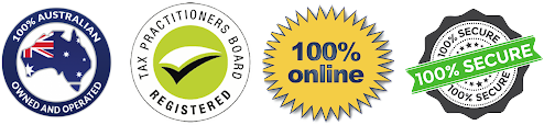 Trusted tax refund service badges
